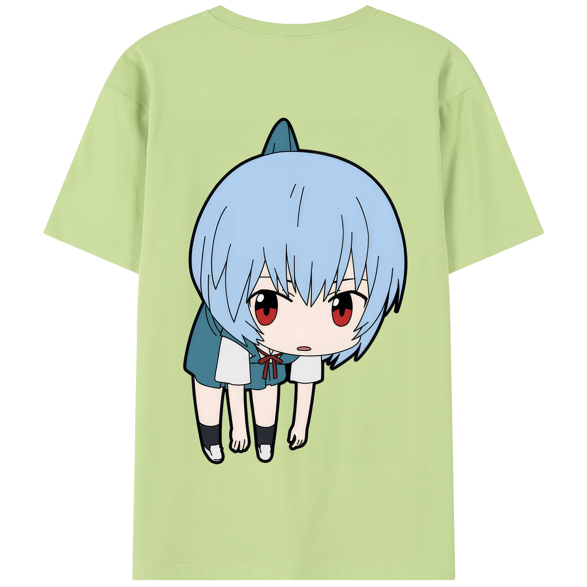 （画像用） EVA 新世紀エヴァンゲリオン 綿100％半袖Tシャツ（背面プリント）
